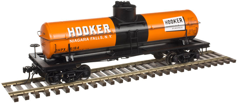Atlas 3003829 O Hooker Chemicals & Plastics 8,000 Gallon Tank Car (3-Rail)