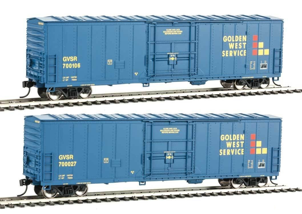 Walthers 910-2021 HO GVSR 50' FGE Insulated Boxcar #700027, #700106 (Set of 2)