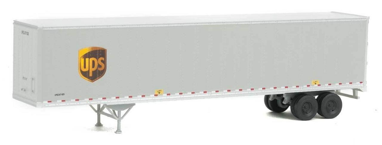 Walthers 949-2459 HO United Parcel Service 53'' Stoughton Trailer (Set of 2)