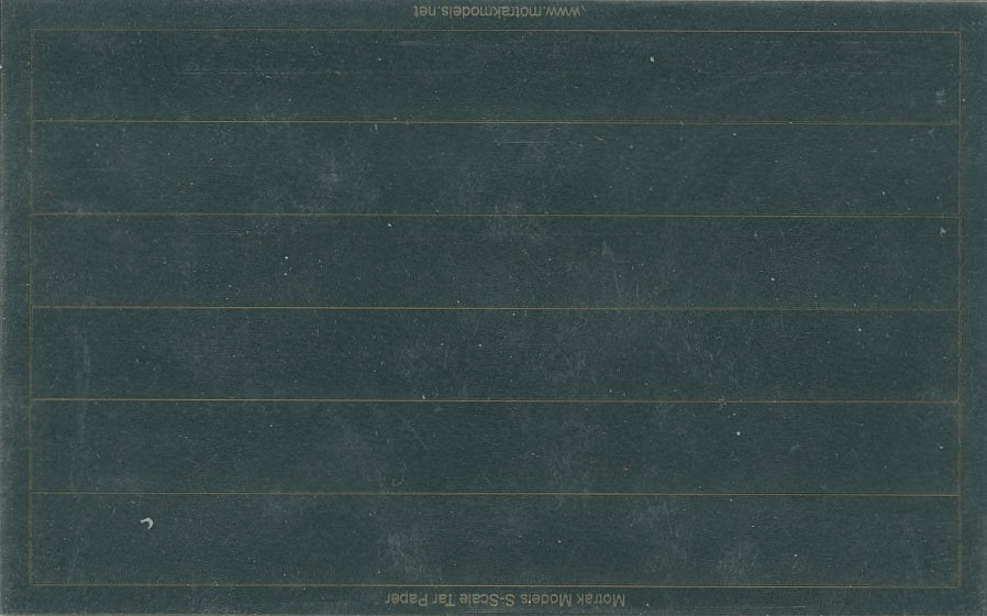 Motrak Models 64003 S Tar Paper Shingles (Pack of 4)