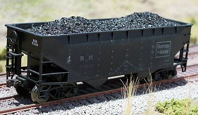 Motrak Models 81300 HO Atlas 2-Bay Hopper Coal Loads (Pack of 2)