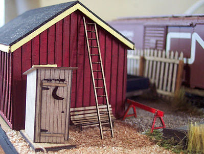 Osborn Model Kits 1058 HO Ladders (10)