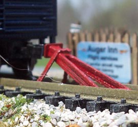 Osborn Model Kits 3096 N Rail End Bumper (Pack of 4)