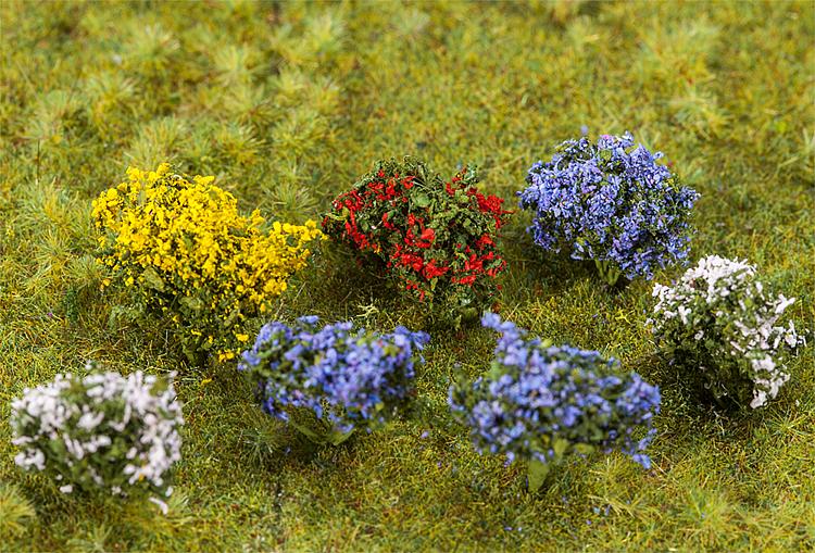Faller 181269 HO 14 Flowering Bushes