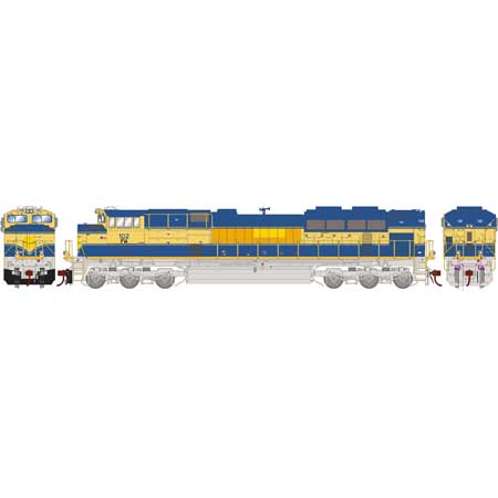 Athearn G69372 HO P&W SD70M-2 with DCC & Sound #102 Diesel Locomotive
