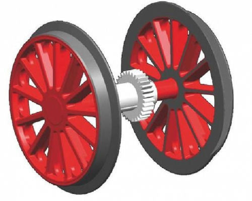Piko 36178 G BB Geared Wheelset, BR194, Red
