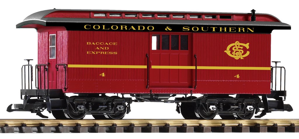 Piko 38647 G Colorado & Southern Wood Baggage Car #4
