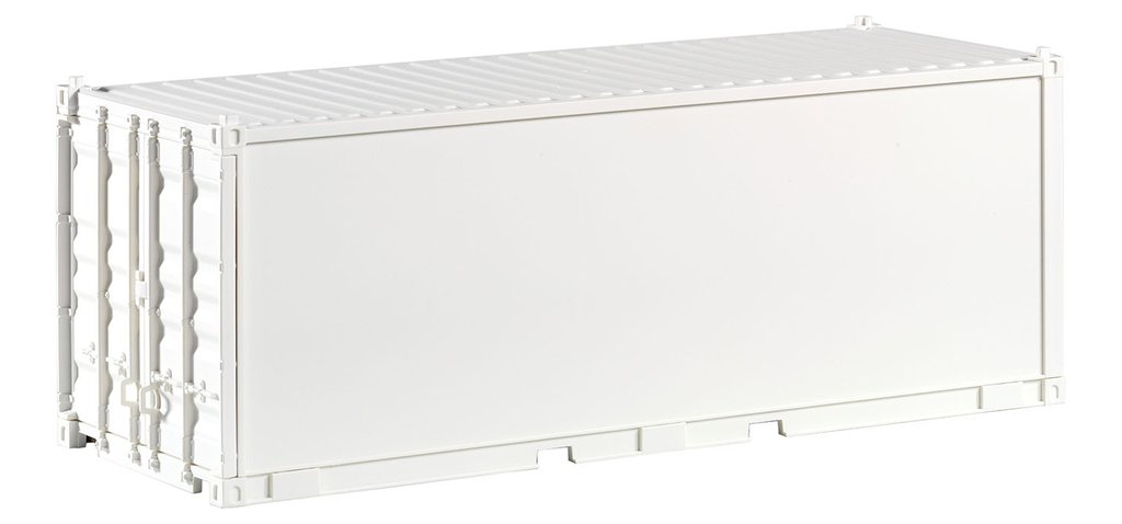 Piko 36302 G Gauge Container 20' Undecorated White