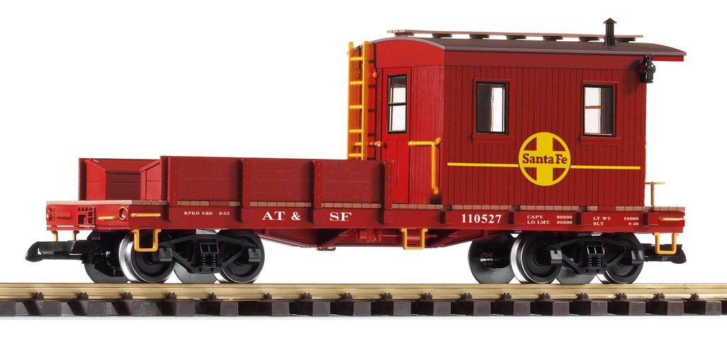 Piko 38706 G Santa Fe Work Caboose #110527