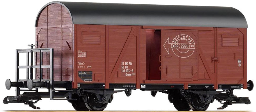 Piko 37945 G Deutsche Reichsbahn IV 2-Axle Boxcar with Platform, Expressgut