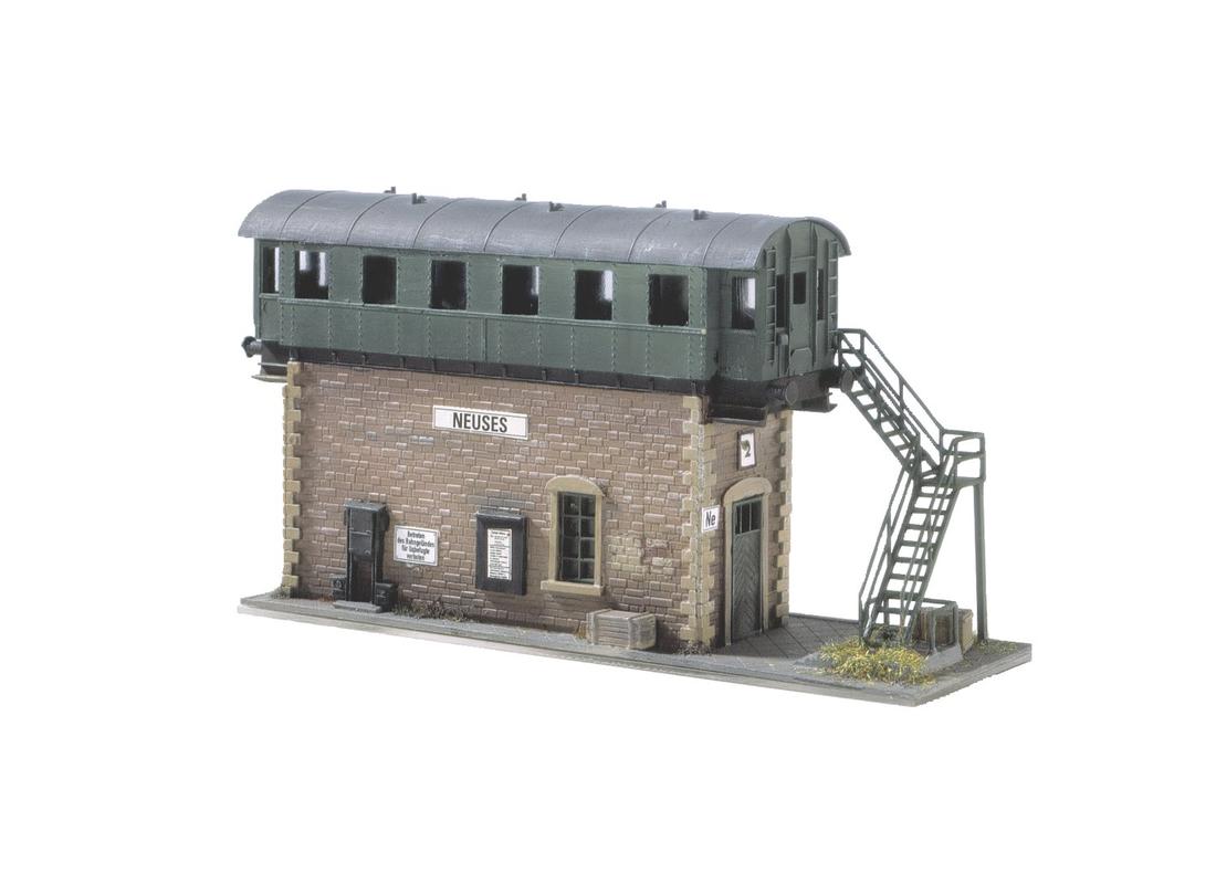 Piko 61128 HO Neuses Old Switch Tower Building Kit