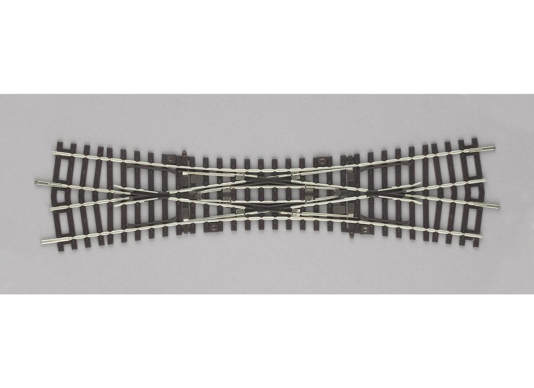 Piko 55224 HO Code 100 Nickel Silver DKW 15° Double Slip Switch Turnout