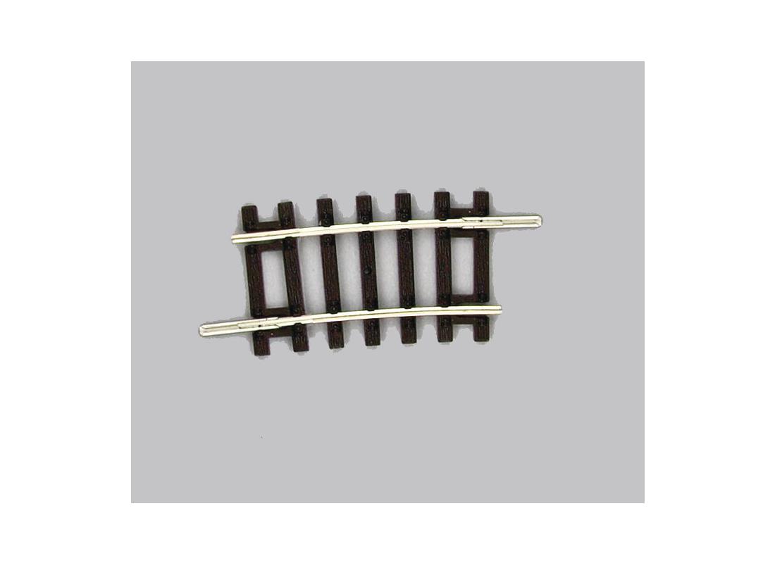 Piko 55251 HO Code 100 Nickel Silver R1 7.5° 14.2" Curved Track Section