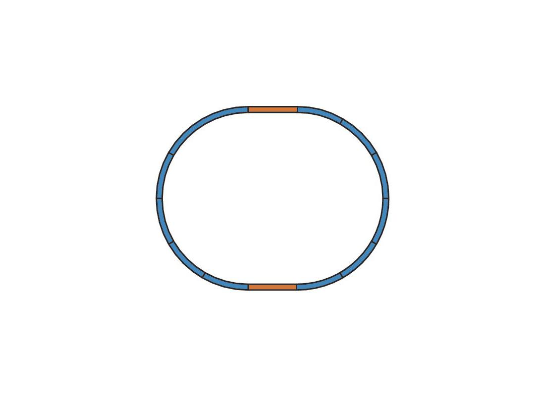 Piko 55300 HO Track Set A