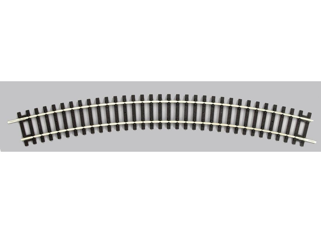 Piko 55214 HO Code 100 Nickel Silver R4 30° Curved Track Section (Pack of 6)