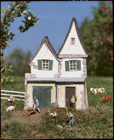 Piko 62060 G Cottages - Flat Wall Front