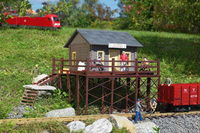 Piko 62112 G Old Fallsington Feed & Seed Company Building Kit