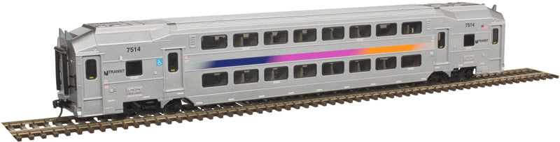 Atlas 20004818 HO NJ Transit Multi-level Trailer #7575