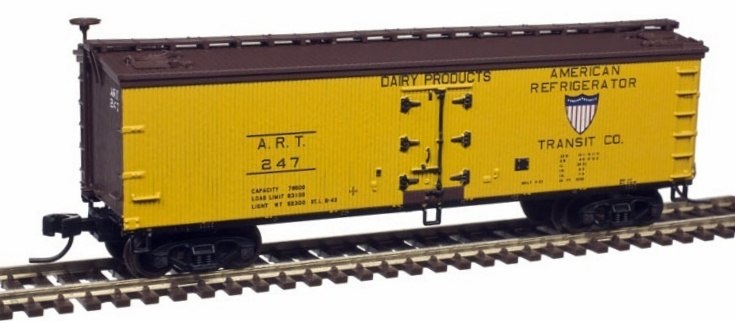 Atlas 50003888 N American Refrigerator Line 40' Wood Reefer #247