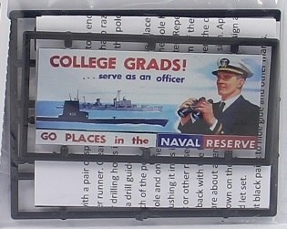Tichy 8403 HO Go Places in the Naval Reserve Billboard Kit