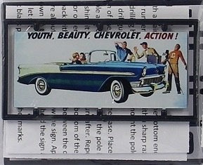 Tichy 8417 HO Youth, Beauty, Chevrolet, Action! Billboard