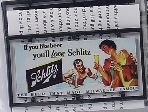 Tichy 8413 HO Schlitz Billboard Kit