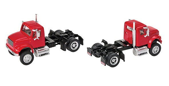 Walthers 949-11191 HO Red International 4900 Single-Axle Semi Tractor Only