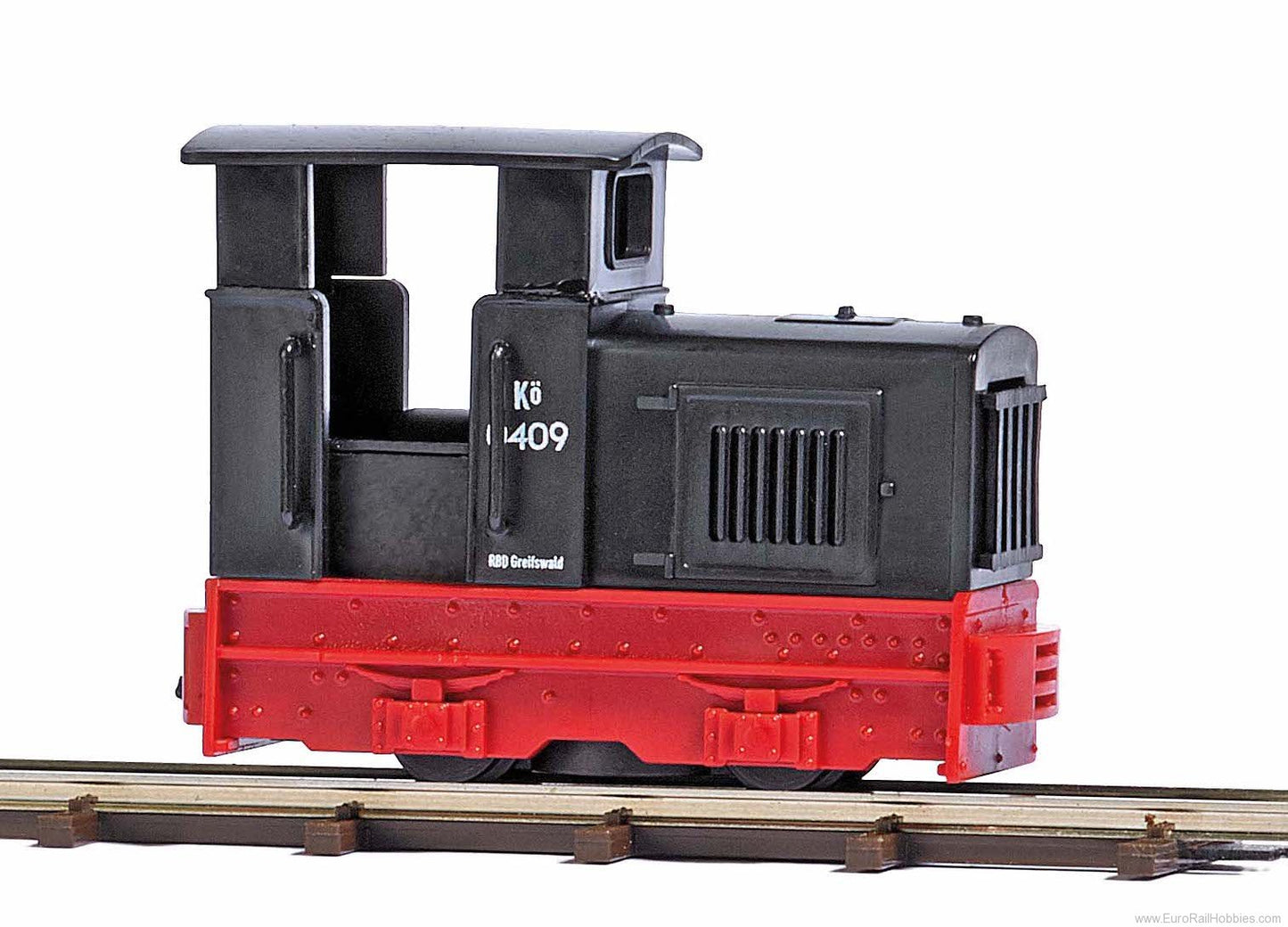 Busch 12114 HOn2 Type Gmeinder 15/18 Black Diesel Locomotive