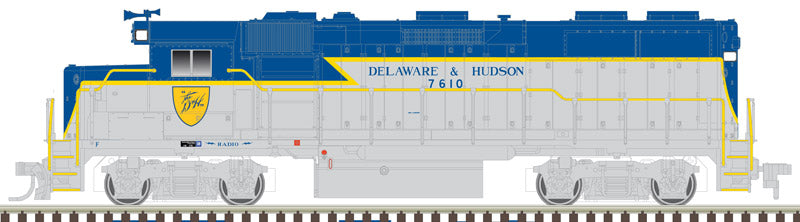 Atlas 40003850 N Delaware & Hudson GP39-2 Diesel Locomotive #7610 - LokSound/DCC