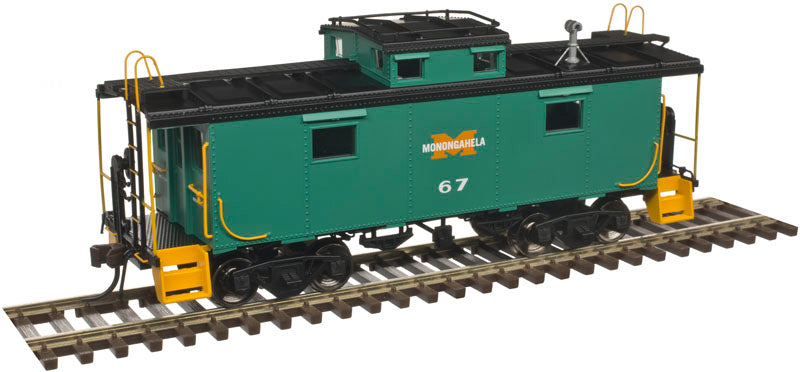 Atlas 20004730 HO Monongahela NE-6 Caboose (Green/White/Red/Black) #67