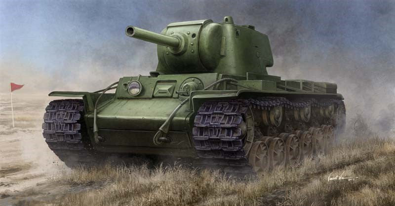 Trumpeter 09563 1:35 Russian KV-9 Heavy Tank Plastic Model Kit