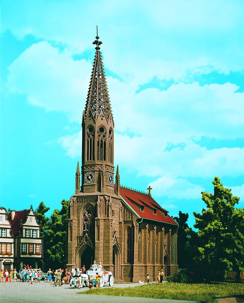Vollmer 43739 HO Cathedral Kit – Trainz