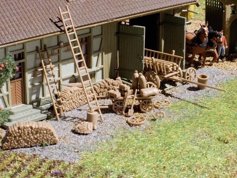 Vollmer 43699 HO Farm Details Kit