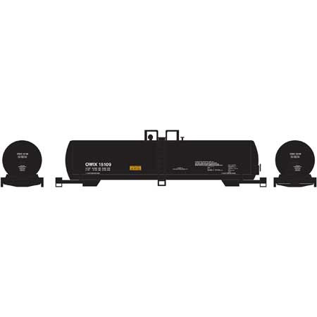 Athearn 10229 N OWIX RTC 20,900-Gallon Tank #15109