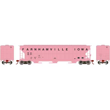 Athearn 82023 HO Farnhamville RTR FMC 4700 Covered Hopper #4327