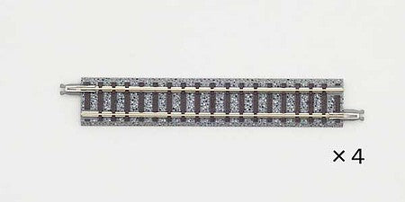 TomyTec 18056 N Straight Track S99 - Fine Track - 3-7/8" 99mm (4)