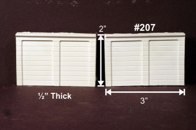 Monroe Models 207 N Retaining Walls Concrete (Pack of 2)