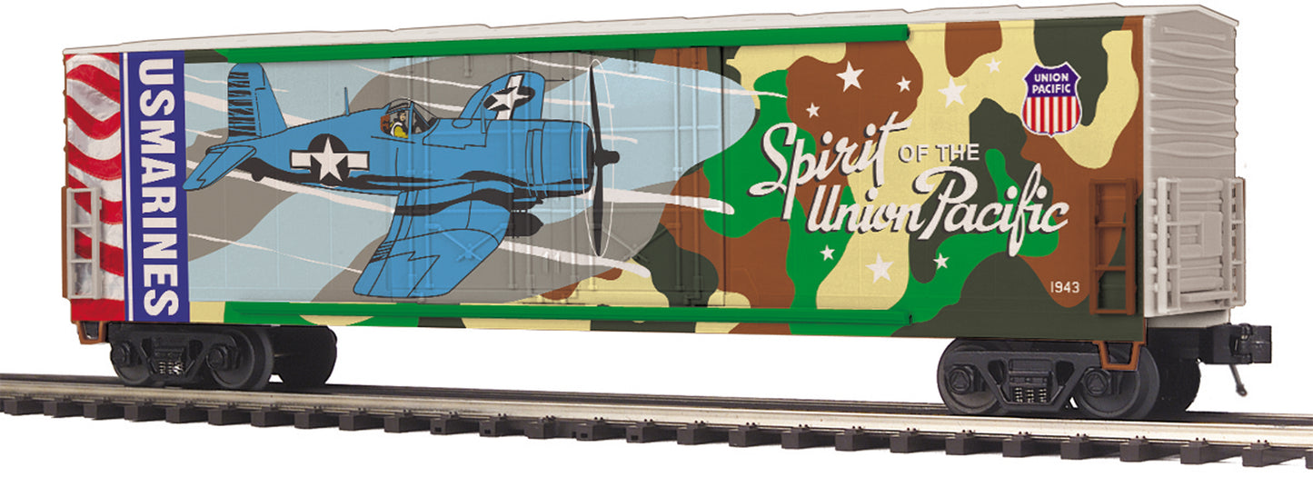 MTH 20-93755 O Union Pacific 50’ Double Door Plugged Boxcar #1944