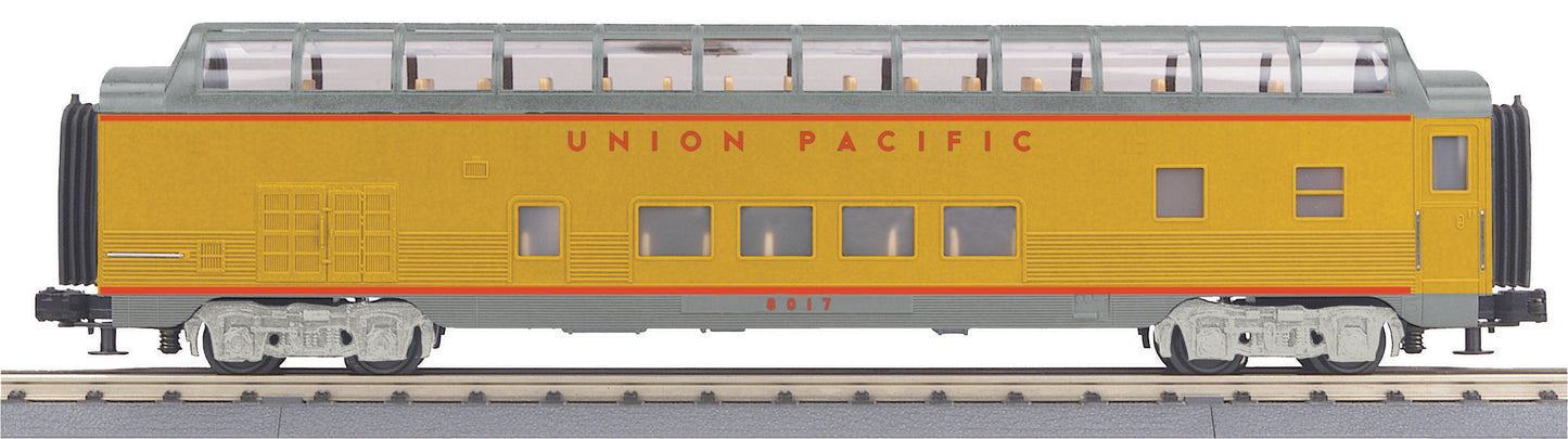 MTH 30-68026 O Union Pacific 60' Streamlined Full-Length Vista Dome Car #8024