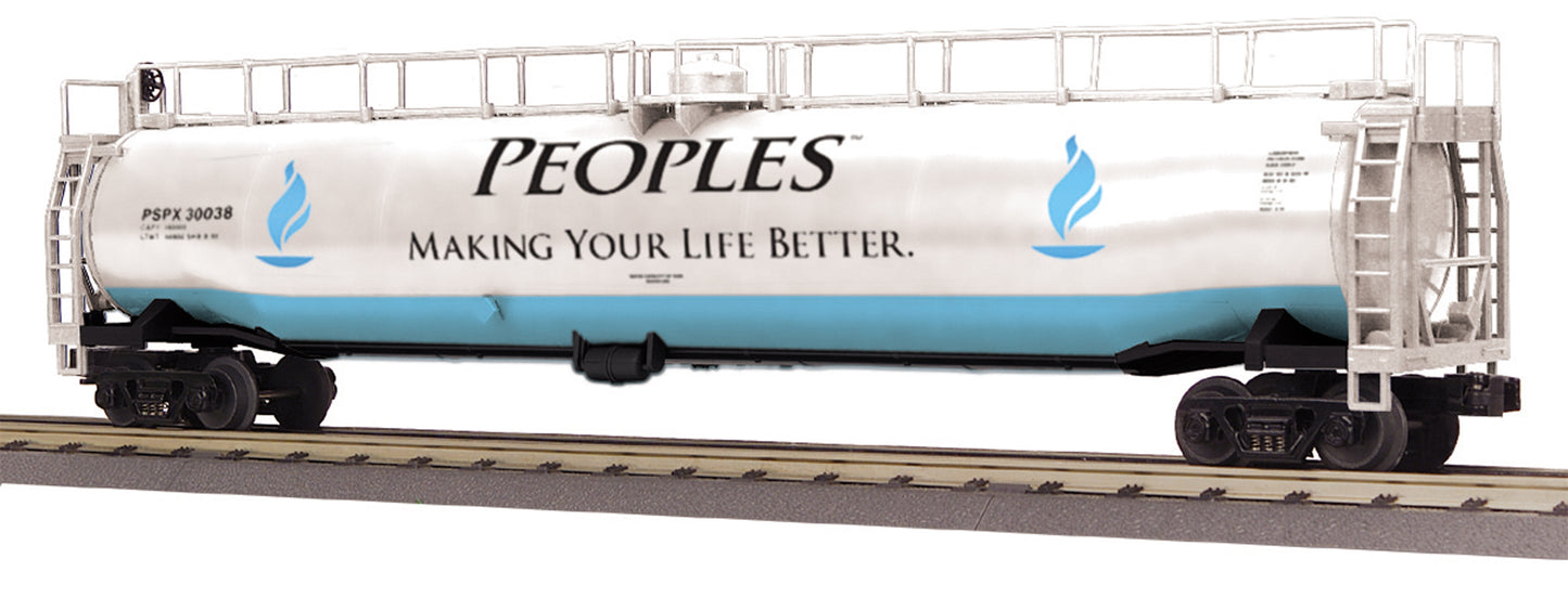 MTH 30-73527 O Peoples Natural Gas 33K Gallon Tank Car #30038