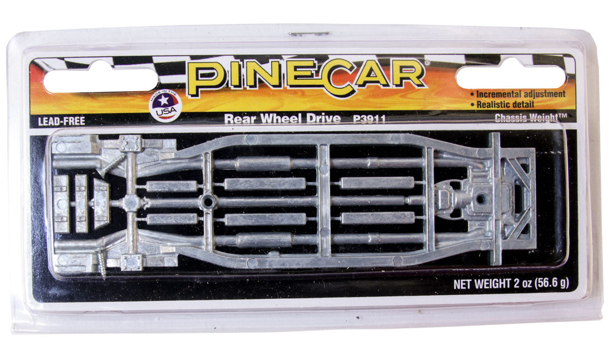 PineCar PP3911 2oz Rear Wheel Drive Chassis Weight