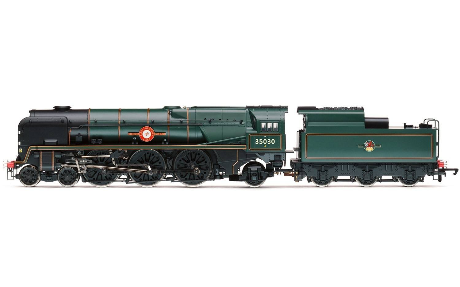 Hornby R3617 OO BR Rebuilt Merchant Navy Class 4-6-2 Elder