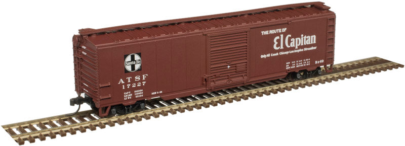 Atlas 50003864 N Santa Fe Trainman® 50' Single Door Box Car #17227