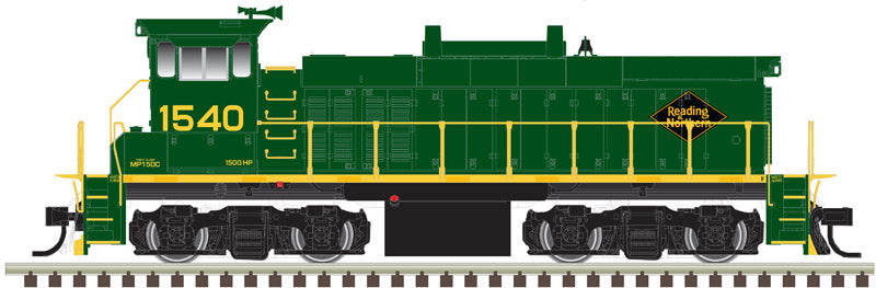 Atlas 40003801 N Reading & Northern EMD MP15DC Diesel Locomotive #1540