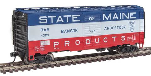 Walthers 910-1451 HO BAR 40' Association of American Railroads 1948 Boxcar #4329