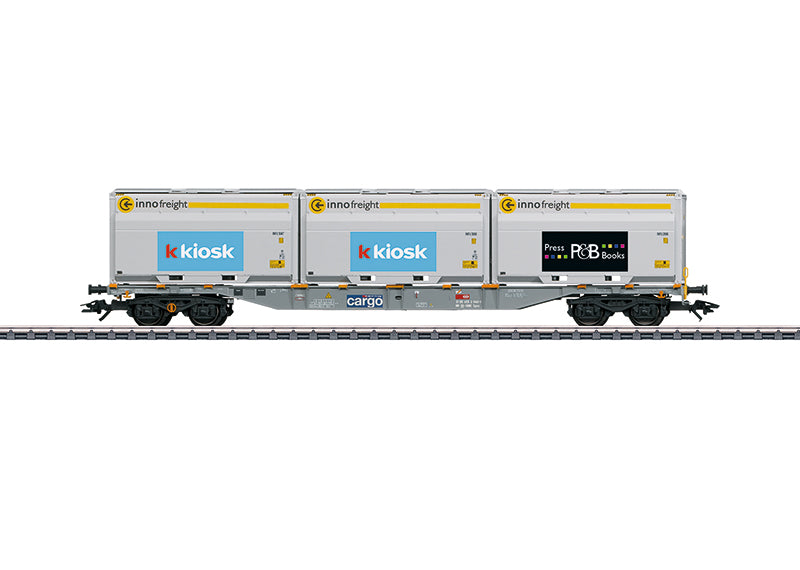 Marklin 47459 HO Swiss Federal Railways Container Transport Car