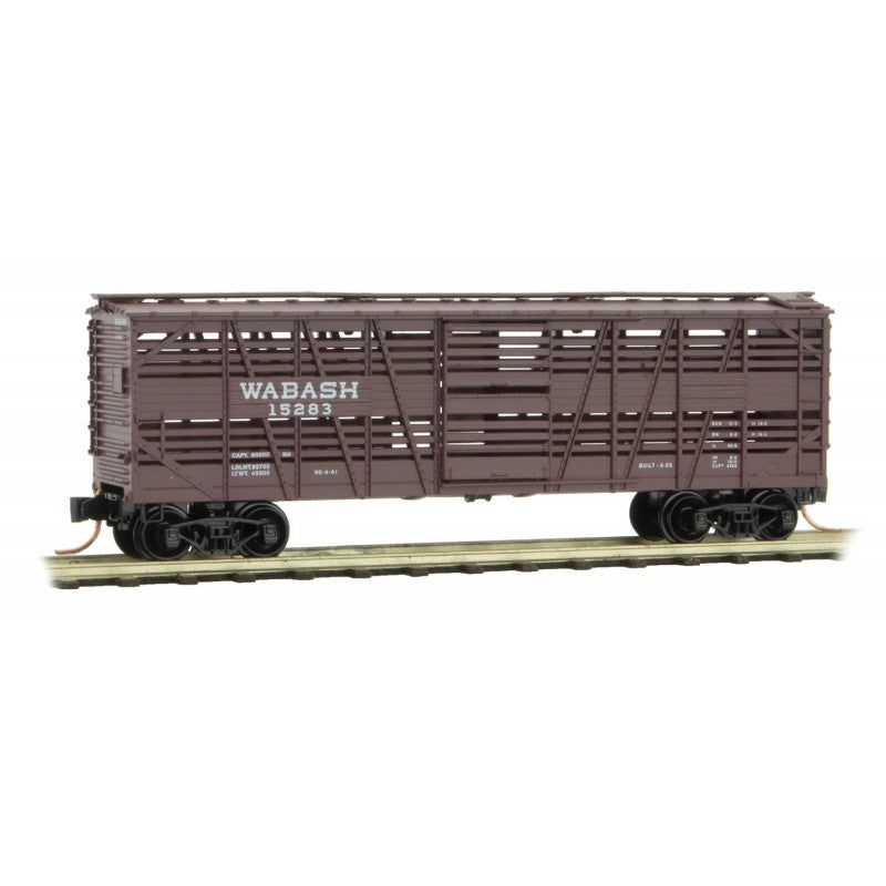 Micro-Trains 03500270 N Wabash 40’ Despatch Stock Car #15283