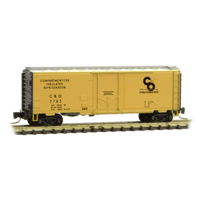 MicroTrains 50200441 Z Chesapeake & Ohio 40’ Standard Box Cars #7783