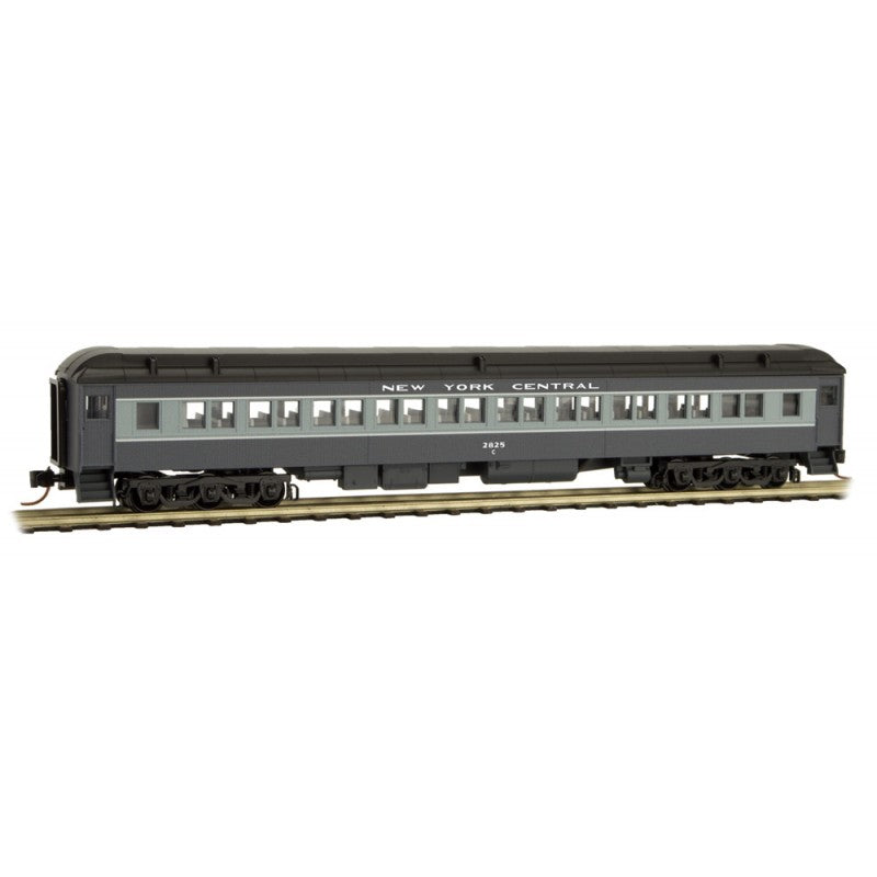 Micro-Trains 14500131 N New York Central 78’ Paired Window Coach Car #2825