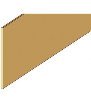 Northeastern Scale Lumber 135 1/32" x 3/4" x 24" Basswood Strips - Stripwood